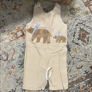 Bear Appliqué Longalls (18 months)